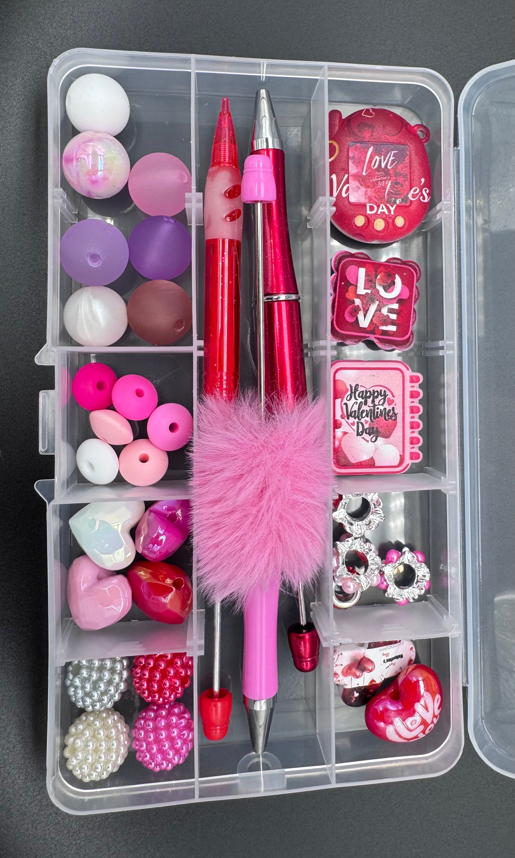 Valentine’s Beadable pen kit